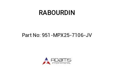 951-MPX25-7106-JV