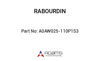 A0AW025-110P1S3