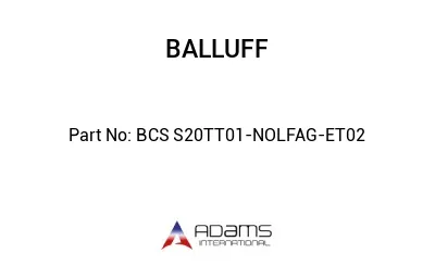 BCS S20TT01-NOLFAG-ET02									
