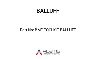 BMF TOOLKIT BALLUFF									
