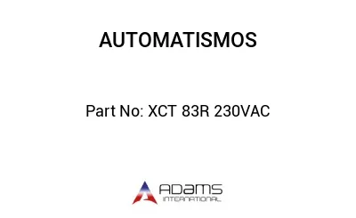 XCT 83R 230VAC XCT 83R 230VAC